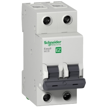 Interruptor termomagnético Easy9 2P 6A 4,5kA curva C-image