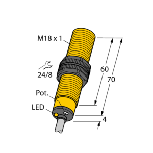 BCF5-S18-AP4X Sensor capacitivo