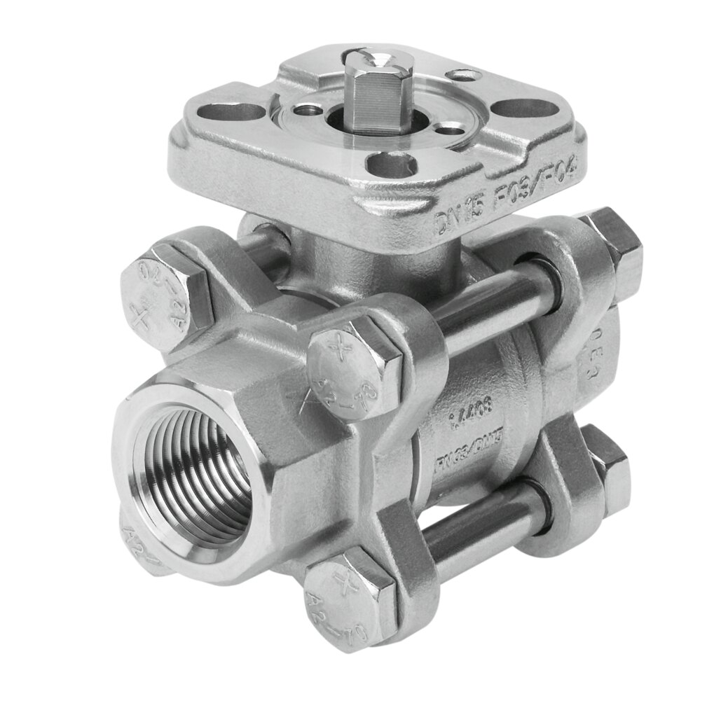 Válvula de bola VZBA-1/4"-GG-63-T-22-F0304-V4V4T