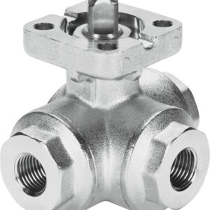 Válvula de bola VZBA-1/2"-GGG-63-32L-F0304-V4V4T