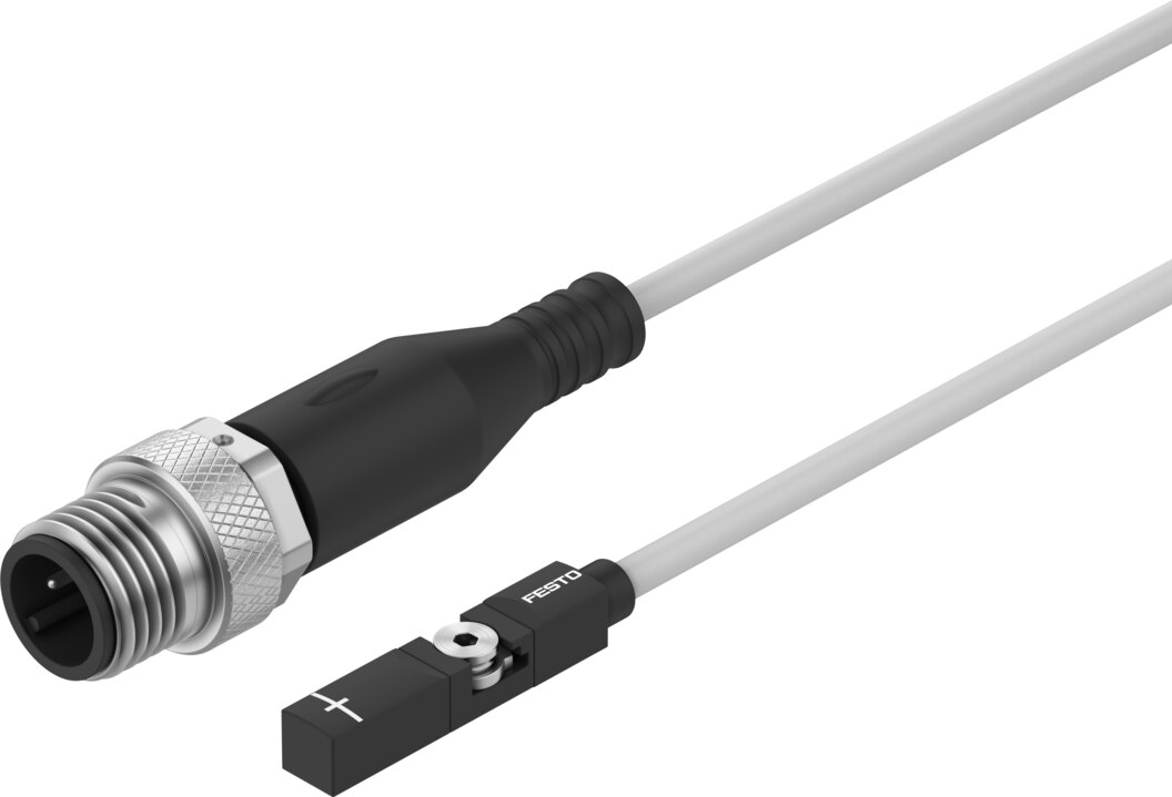 Sensor de proximidad CRSMT-8M-PS-24V-K-0,3-M12-EX2