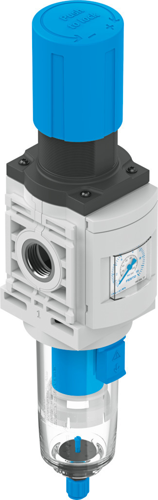 Unidad de filtro y regulador MS6-LFR-1/2-D6-E-P-M-AG-BAR-B - Imagen 2