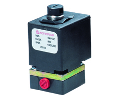 V05X486M-B636A  V05 series direct acting solenoid valve, flangeinterface, 32, NC, solenoid  spring return
