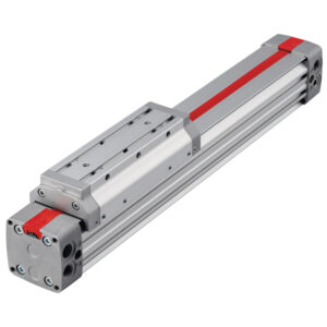 M146125M350  Cilindro sin vástago Lintra Plus, guía externa, 25 mm de diámetro, 350mm de carrera