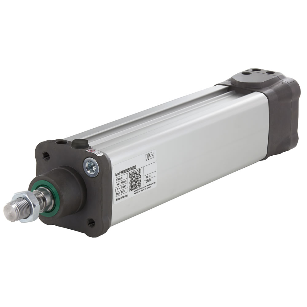 PRA822050M250 Smoothline cylinder (without valve), 50mm diameter, 250mm stroke