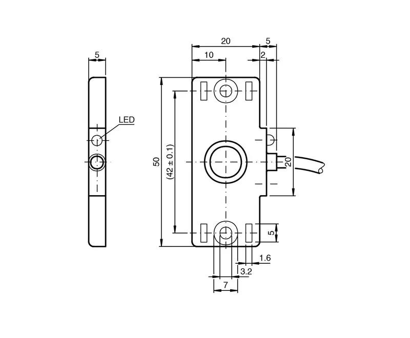 CBN5-F46-E2 Sensor capacitivo - Imagen 3