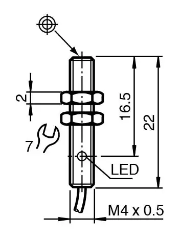 NBB1-4GM22-E2 Sensor inductivo - Imagen 3