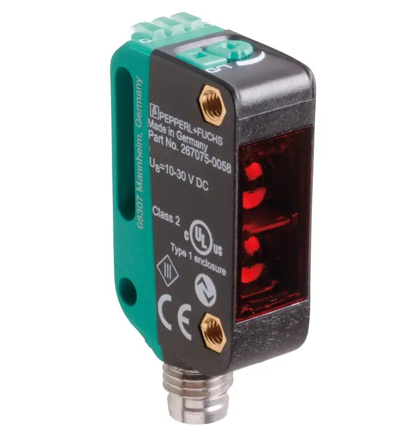 OBR7500-R100-2EP-IO-V31 Sensor óptico de barrera por reflexión