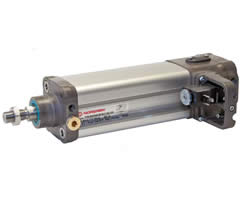PRA/862050/MIR/213A/100  Actuador y válvula de control integrados, perfil industrial, diámetro 50mm, carrera 100mm, 5/2 Sol/Mue